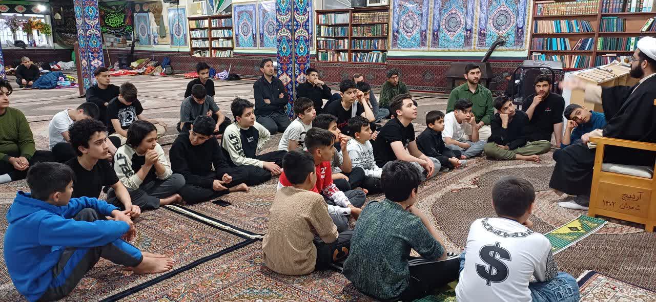 مراسم اعتکاف رمضانیه ۱۴۰۴پارس آباد