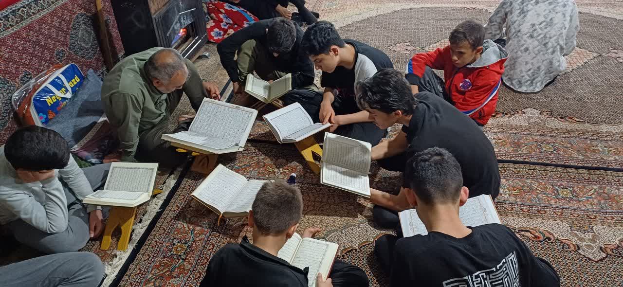 مراسم اعتکاف رمضانیه ۱۴۰۴پارس آباد