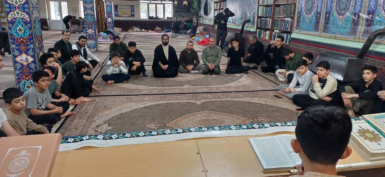 مراسم اعتکاف رمضانیه ۱۴۰۴پارس آباد