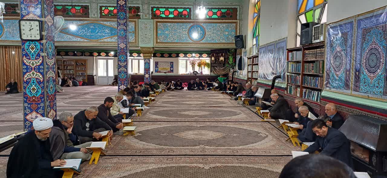 مراسم اعتکاف رمضانیه ۱۴۰۴پارس آباد