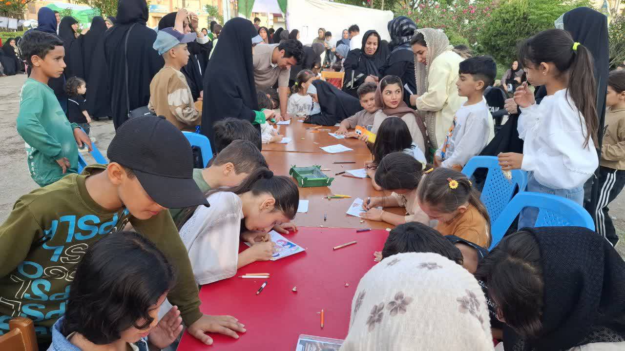 مراسم جشن بزرگ عید سعید غدیر خم _ 14 خرداد 1405 / قسمت نقاشی کودکان
