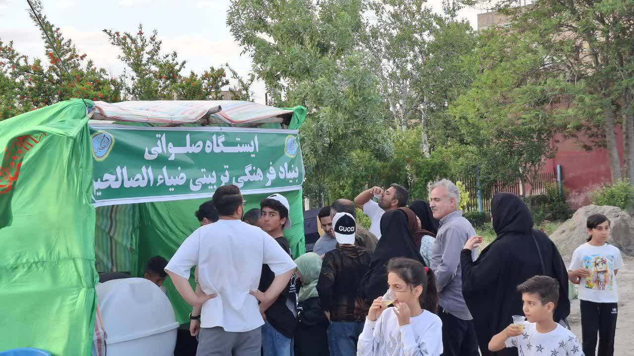 مراسم جشن بزرگ عید سعید غدیر خم _ 14 خرداد 1405 / قسمت ایستگاه صلواتی