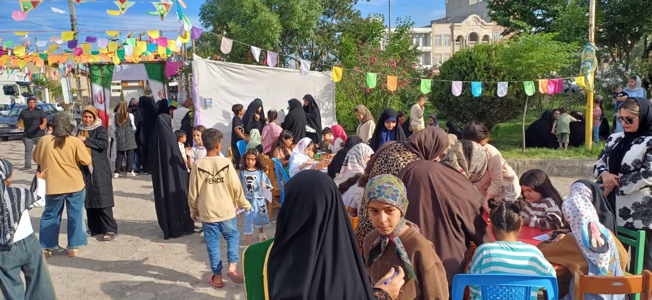 مراسم جشن بزرگ عید سعید غدیر خم _ 15 خرداد 1405 / قسمت نقاشی کودکان