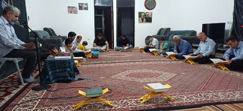 محفل معنوی هیئت ثارالله ضیاءالصالحین؛ تلاوت قرآن