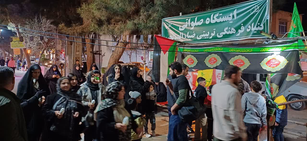 برگزاری ایستگاه صلواتی و جهاد تبیین | ۳ فروردین ۱۴۰۵