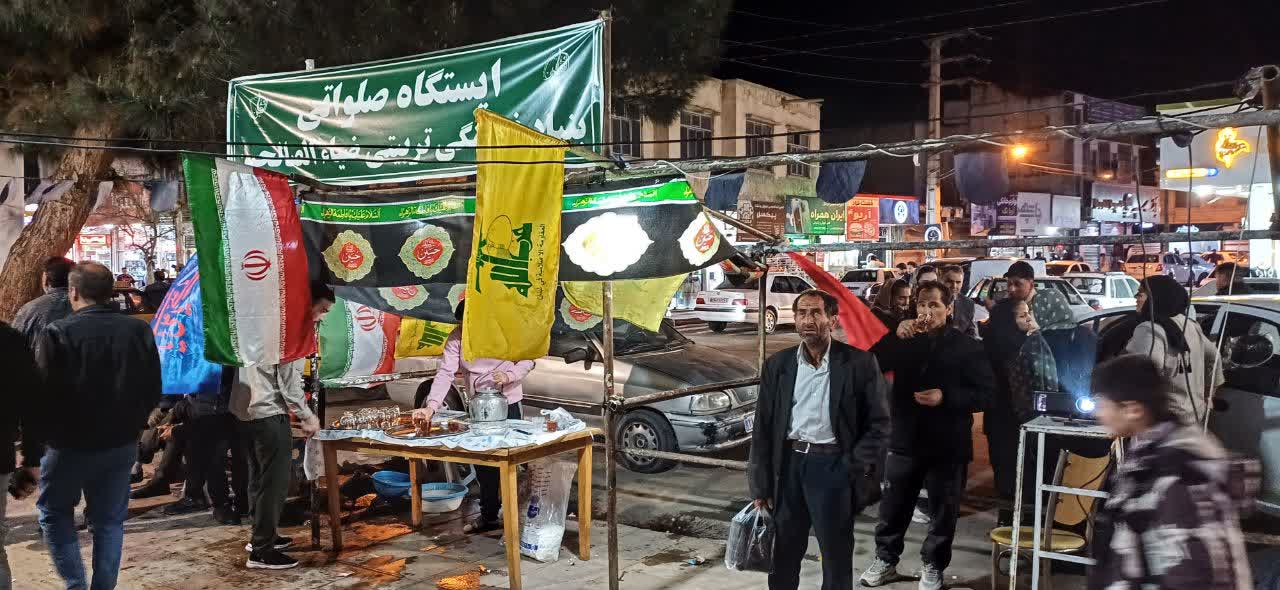 برگزاری ایستگاه صلواتی و جهاد تبیین | ۴ فروردین ۱۴۰۵