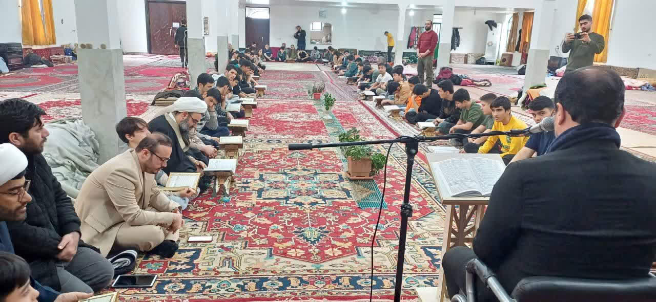 مراسم اعتکاف دانش آموزی - اعتکاف رجبیه ۱۴۰۳