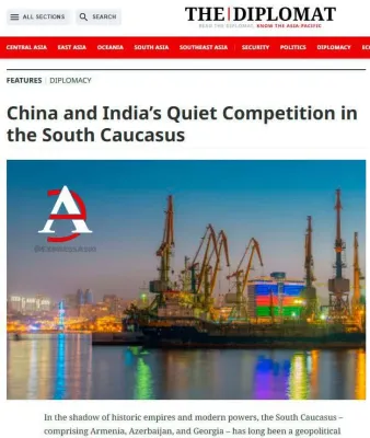 رقابت استراتژیک هند و چین در قفقاز جنوبی: پویایی، ریسک‌ها و فرصت‌ها برای روسیه