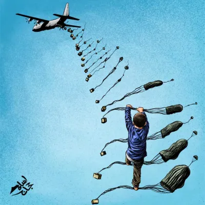 کمک‌های هوایی - اسامه حجاج